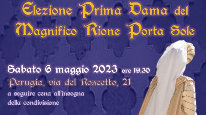 Al via le elezioni della prima dama di Perugia 1416