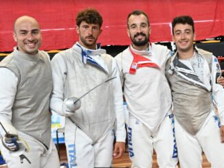 Alessio Foconi bronzo agli Italiani a Squadre Serie A1 di scherma