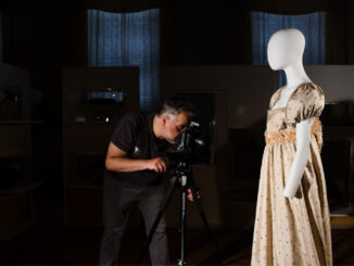 Abiti di scena Festival Due Mondi in una digitalizzazione 3D live