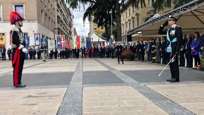 Celebrazione 209° anniversario dell'Arma dei Carabinieri a Terni