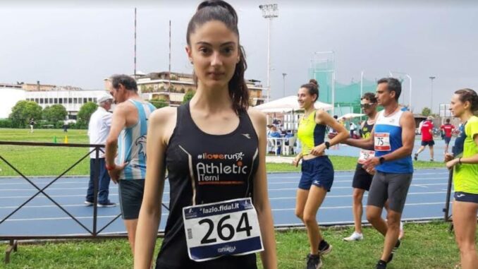 Sara Diomedi nuovo record regionale Junior 800 metri