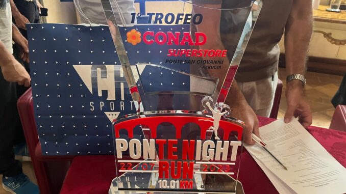 Ponte Night Run, presentata la prima edizione