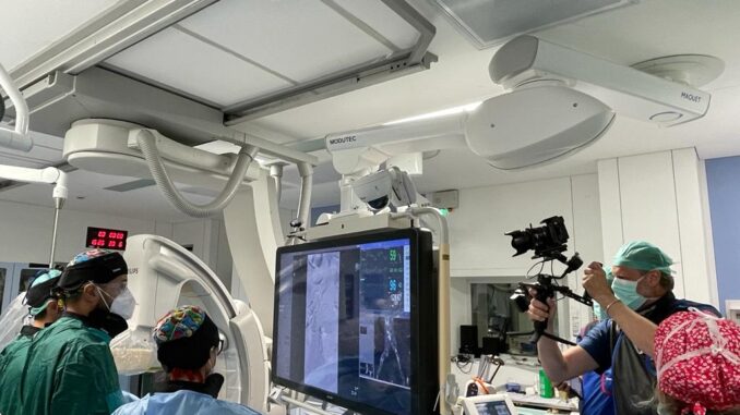 Chirurgia vascolare, la Svezia sceglie Perugia per spot educazionale