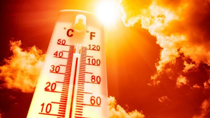 Forti ondate di calore Perugia bollino arancione, disagio livello 2