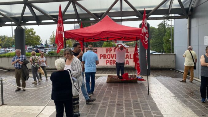 Fp Cgil in ascolto all’ospedale di Perugia