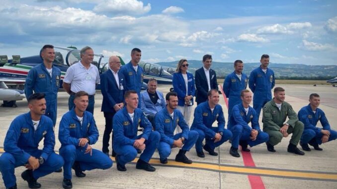 Foligno Air Show, presentata manifestazione Frecce Tricolori