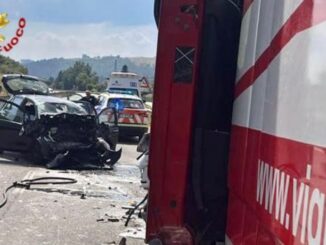 Incidente stradale mortale sulla 318 a Gubbio, morti marito e moglie di Umbertide