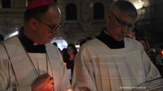 Assunzione, la Luminaria Magna ha illuminato la città di Perugia