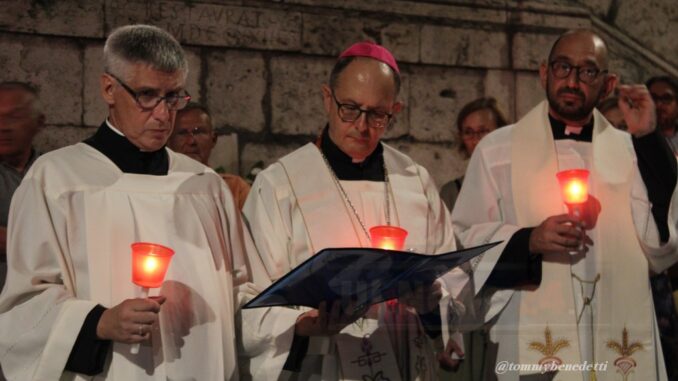 Assunzione, la Luminaria Magna ha illuminato la città di Perugia
