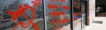 Vandalizzata sede Fratelli d'Italia, indaga Digos su centri sociali attenzione concentrata anche sul nome Askatasuna