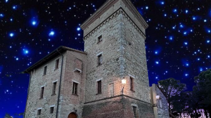 Notte di vino, notte di stelle, cena sotto il cielo stellato parco Torre Goretti
