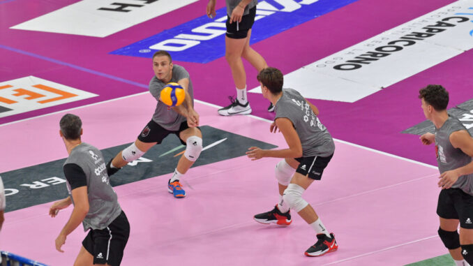 Al PalaBarton Perugia si impone per 3-1 contro Siena nel test match
