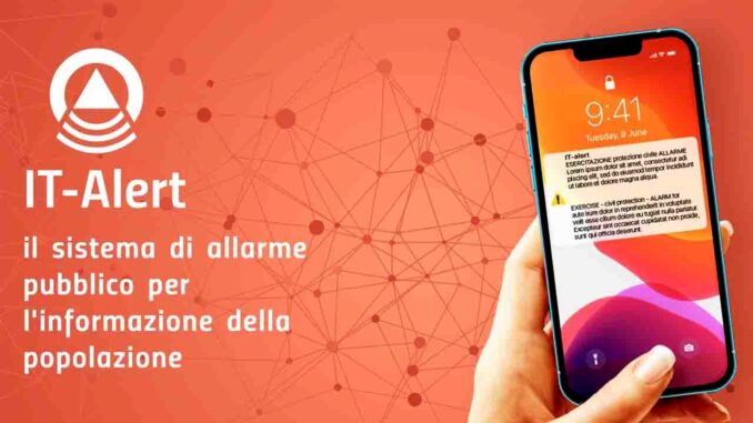 Test IT-alert: Umbria al via con nuovo sistema di allarme pubblico