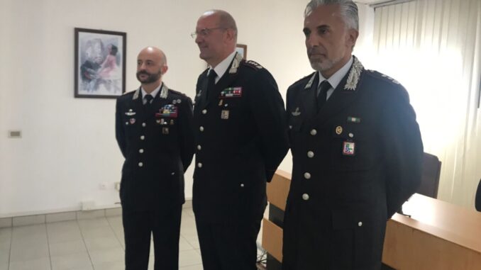 E' arrivato il Colonnello Antonio De Rosa, nuovo comandante provinciale