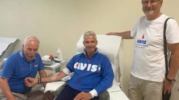 Donazioni di sangue e salute, Toniaccini (Anci) fa il suo dovere 