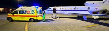 Volo aeronautica militare per trasferire un paziente da Perugia a Bari