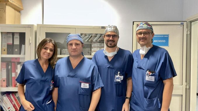 Asportato rene con quattro tumori in chirurgia laparoscopica