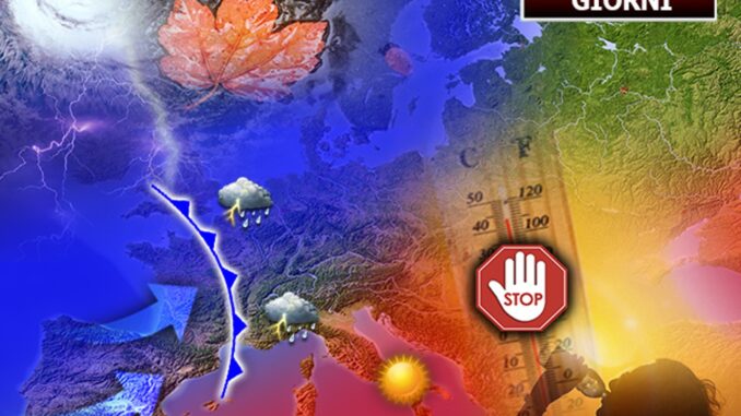 Italia divisa tra autunno al Nord ed estate al Sud
