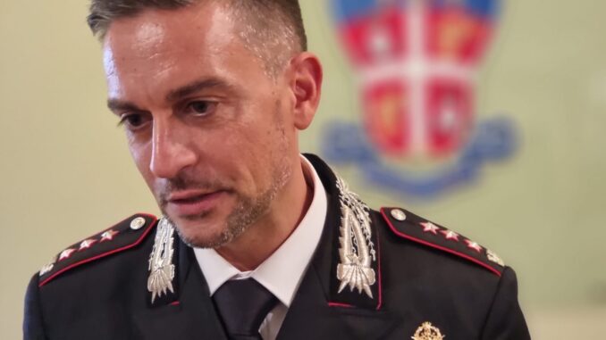 Colonnello Sergio Molinari nuovo Comandante Provinciale dei Carabinieri di Perugia