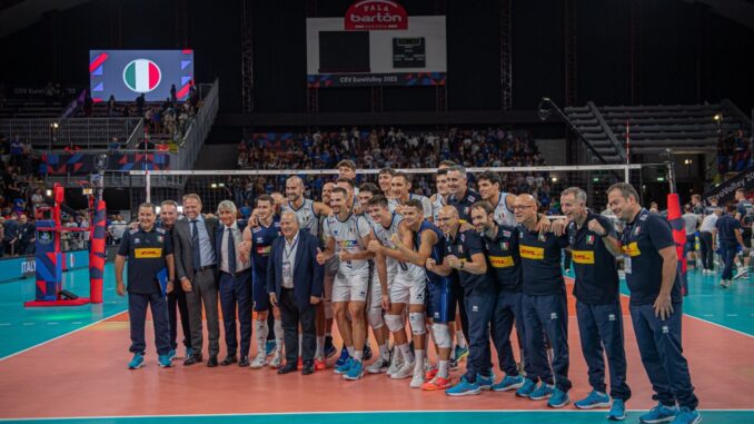 Europei di volley maschile, l’Italia conquista la sua seconda vittoria