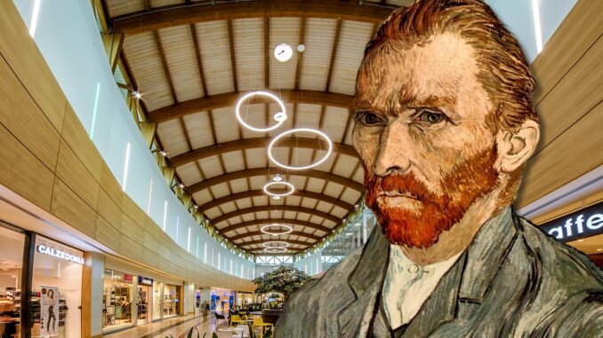 26° compleanno Centro Commerciale Collestrada con Van Gogh