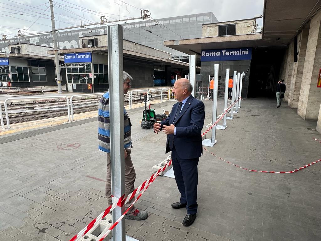 Stazione Roma Termini lavori per migliorare collegamento Umbria