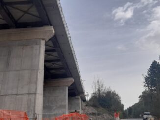 Strada della Contessa, completato il varo delle nuove travi