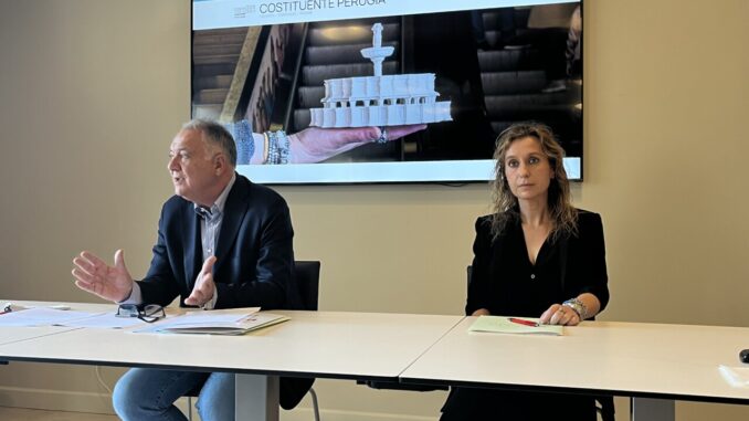 Presentazione di Costituente Perugia, un'associazione per il futuro della Città