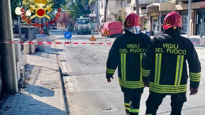 Fuga di Gas a Foligno: Intervento dei Vigili del Fuoco