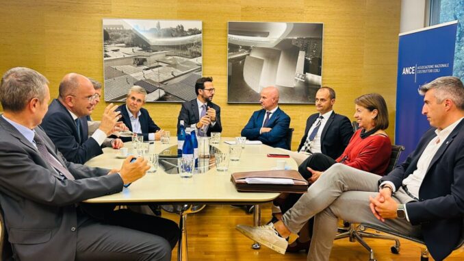 Ricostruzione post-sisma, incontro tra ANCE e Commissario Castelli