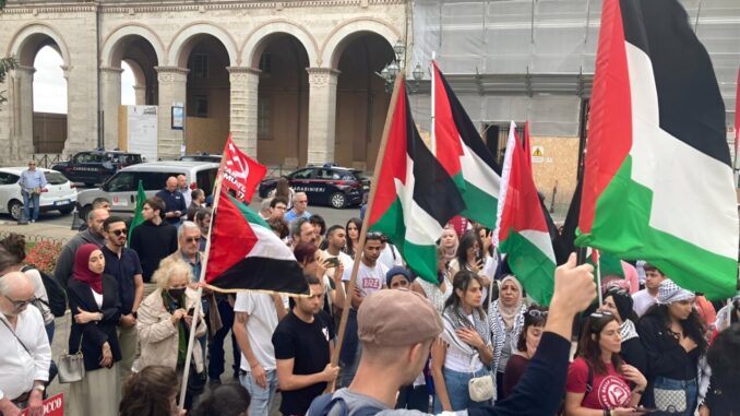 Conflitto Medio Oriente, sicurezza rafforzata, manifestazioni a Perugia