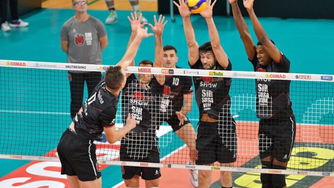 Sir Susa Vim Perugia, parte la superlega, esordi casalingo con Catania