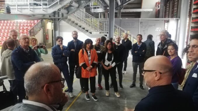 Ampliamento PalaBarton Perugia, sopralluogo a Pian di Massiano