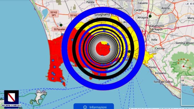 Forte scossa di terremoto a Napoli e Salerno, 4.0 ai Campi Flegrei