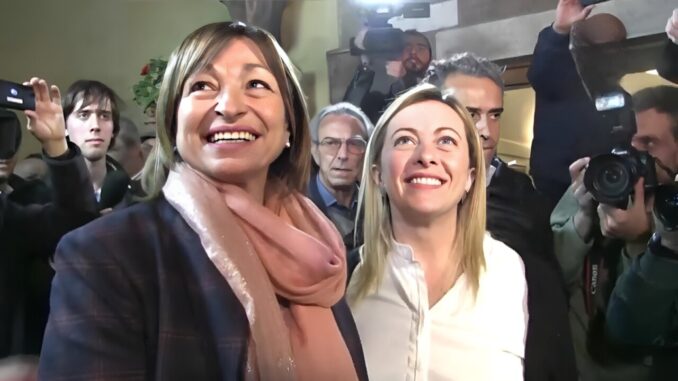 Presidente Donatella Tesei esprime solidarietà alla Premier Giorgia Meloni