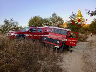 Il sindaco Michelini, Monte Santa Maria Tiberina, partecipa alle ricerche dell'uomo scomparso, ritrovato in buone condizioni