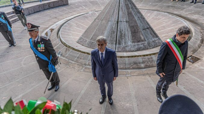 4 Novembre a Perugia, la celebrazione all'Ara Pacis e premiazione