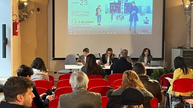 UmbriaLibri Scritture d'Inverno dal 1 al 3 Dicembre a Terni spettacolo delle parole