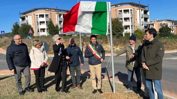 Castel del Piano dedica rotatoria ad Antonio Trittici motociclista 