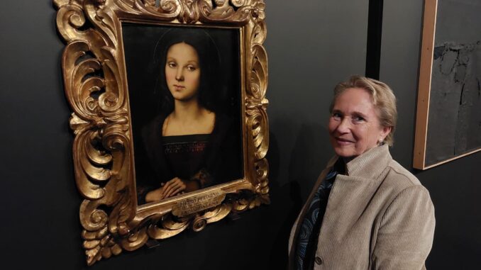 NERO Perugino Burri, arrivata a Perugia la “Santa Maria Maddalena”