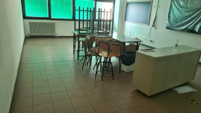 Incendio IPSIA, lunedì tutti in classe