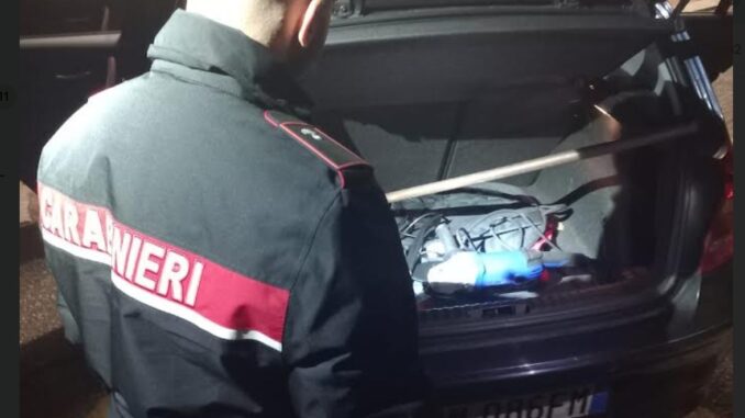 Tentativo furto sventato a Collazzone 3 sospetti fuggono nei campi