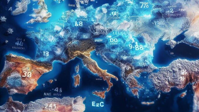 Ciclone invernale imminente: previsioni di freddo polare e nubifragi