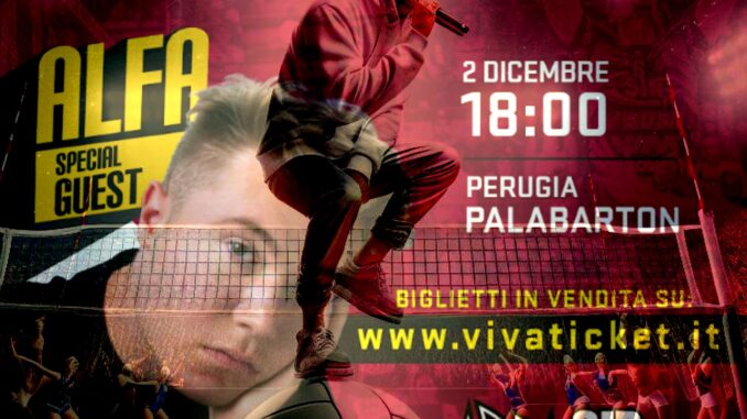 Musica e sport a PalaBarton, Alfa in concerto e Sir che sfida Citerna