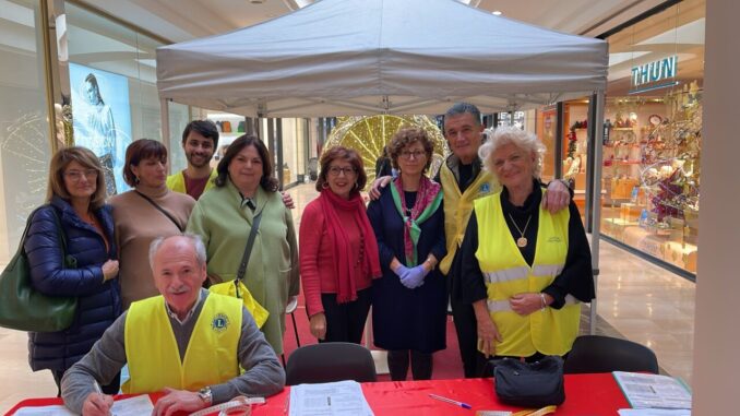 I Lions nella prevenzione del diabete, screening gratuiti al centro commerciale di Collestrada