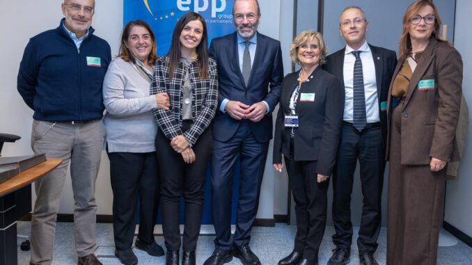 Partito Popolare Europeo accoglie Progetto Perugia, legame Europa più forte