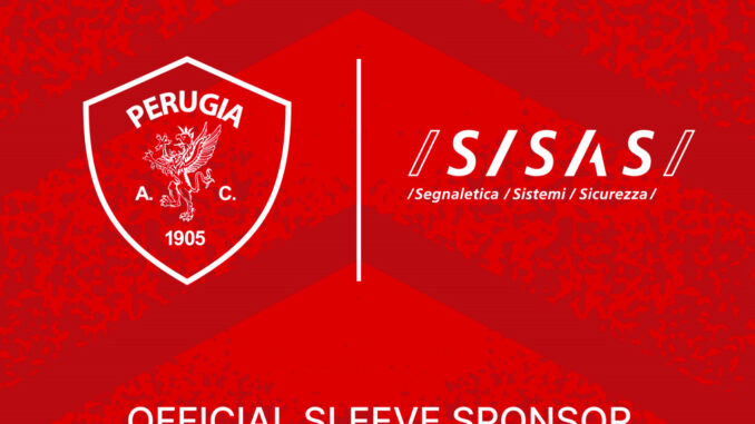Sisas Spa rinnova la partnership biennale con AC Perugia Calcio