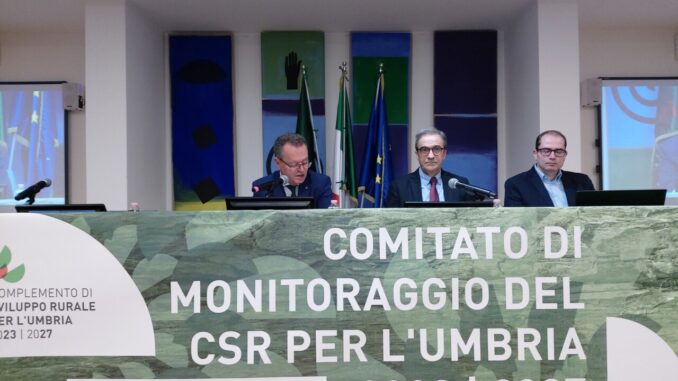 Comitato di Monitoraggio del CSR Umbria: Un milione di euro all’anno per l’Emilia-Romagna