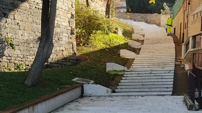 Ristrutturazione scalette Canapina Perugia e l'accessibilità