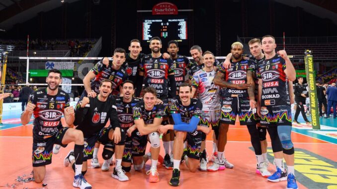 Sir Susa Vim Perugia, l'anticipo della nona sorride ai Block Devils